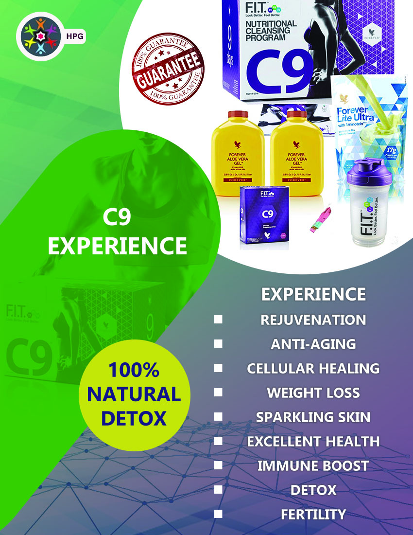 9 Days 100% Natural Cellular Detox